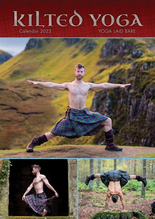 2023 Kilted Yoga Wall Calendar (Wall)