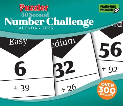 2023 30 Second Number Challenge, Puzzler Box Calendar (Daily)