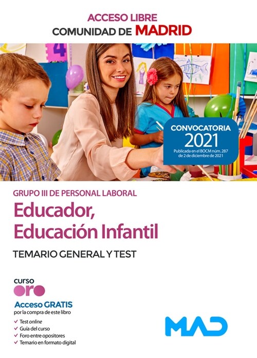 EDUCADOR EDUCACION INFANTIL GRUPO III COMUNIDAD DE MADRID (Book)