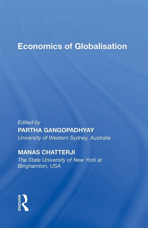 Economics of Globalisation (Paperback, 1)