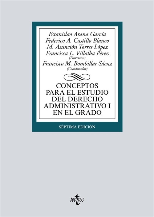 CONCEPTOS PARA EL ESTUDIO DEL DERECHO ADMINISTRATIVO I EN EL GRADO (Paperback)