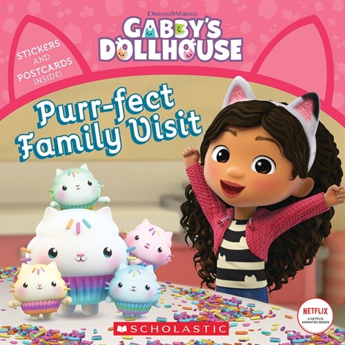 Purr-Fect Family Visit (Gabbys Dollhouse Storybook) (Paperback)