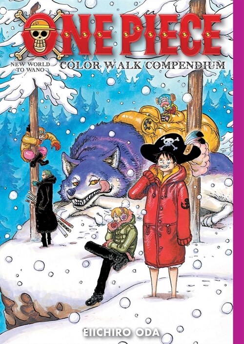 One Piece Color Walk Compendium: New World to Wano (Hardcover)