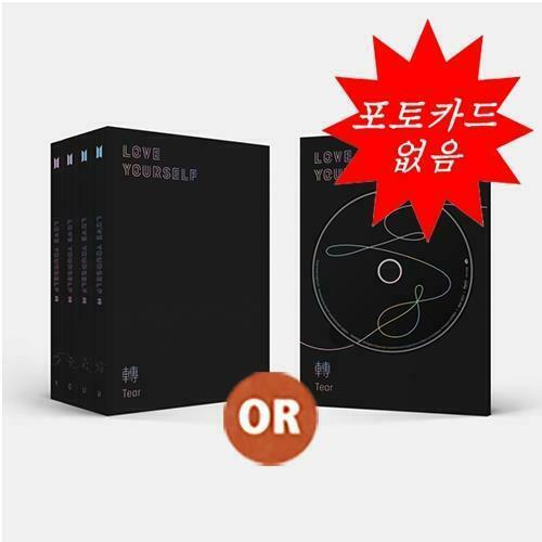 [중고] 방탄소년단 - 정규 3집 LOVE YOURSELF 轉 ‘Tear‘ [Y/O/U/R 4종 중 랜덤1종 발송]