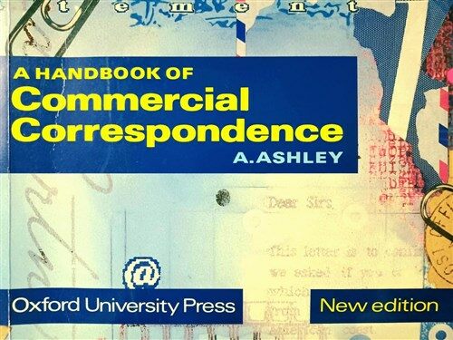 [중고] Oxford Handbook of Commercial Correspondence, New Edition: Handbook (Paperback)