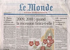 Le Monde Selection (주간 프랑스판): 2008년 11월 22일
