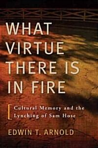 What Virtue There Is in Fire: Cultural Memory and the Lynching of Sam Hose (Hardcover)