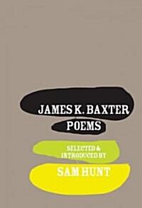 [중고] James K. Baxter Poems (Hardcover)