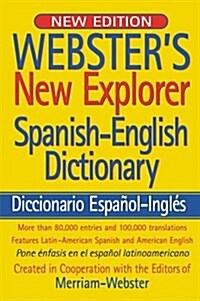 Websters New Explorer Spanish-English Dictionary (Hardcover)