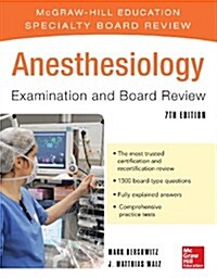 Anesthesiology Examination and Board Review 7/E (Paperback, 7, Revised)