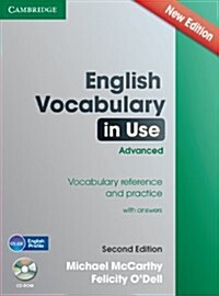 English Vocabulary in Use Advanced with CD-ROM : Vocabulary Reference and Practice (Package, 2 Revised edition)