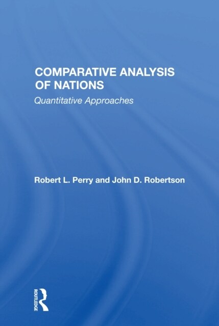 Comparative Analysis Of Nations : Quantitative Approaches (Paperback)