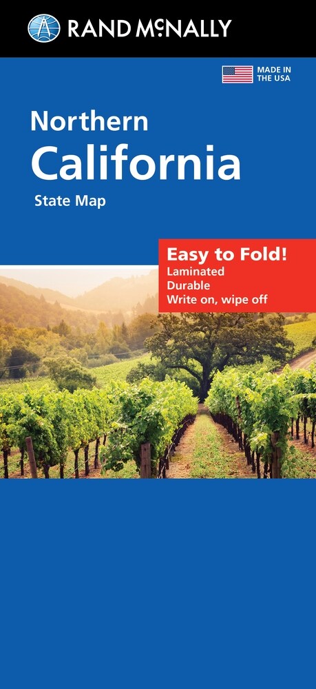 Rand McNally Easy to Fold: Northern California Laminated Map (Folded)