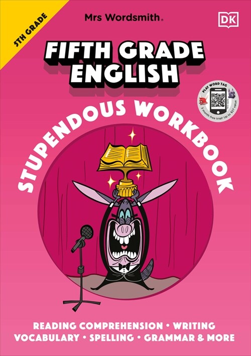 Mrs Wordsmith 5th Grade English Stupendous Workbook,: With 3 Months Free Access to Word Tag, Mrs Wordsmiths Vocabulary-Boosting App! (Paperback)