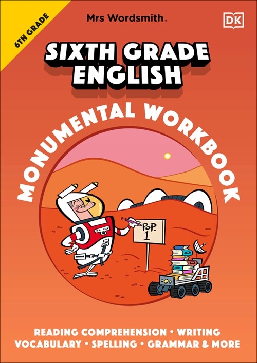 Mrs Wordsmith 6th Grade English Monumental Workbook: + 3 Months of Word Tag Video Game (Paperback)