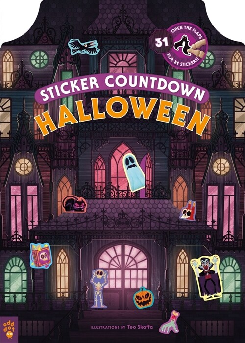 Sticker Countdown: Halloween (Hardcover)