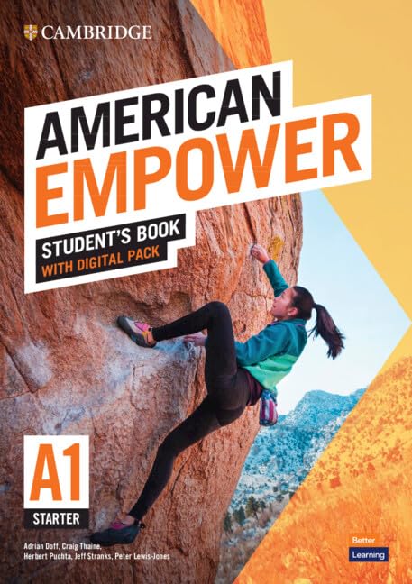 American Empower Starter/A1 Students Book with Digital Pack (Paperback)