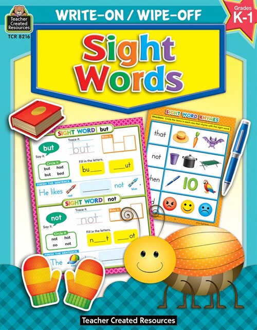 Write-On/Wipe-Off: Sight Words (Paperback)