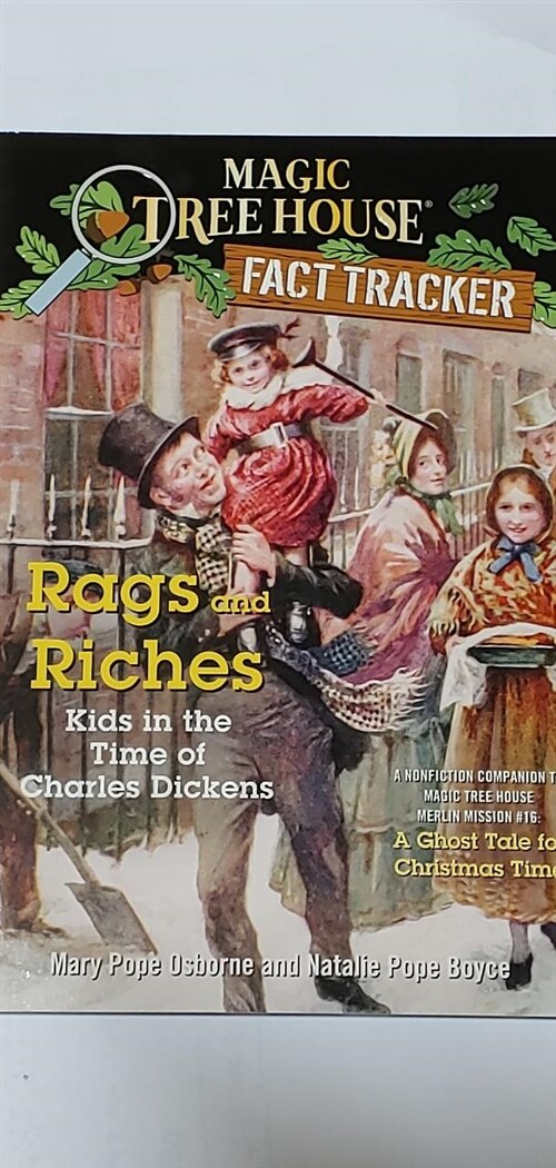 [중고] Magic Tree House FACT TRACKER #22 : Rags and Riches (Paperback)