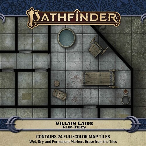 Pathfinder Flip-Tiles: Villain Lairs Set (Game)