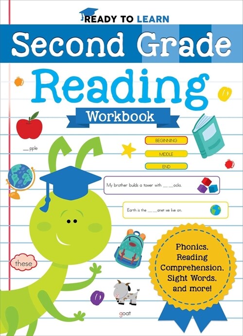 Ready to Learn: Second Grade Reading Workbook: Phonics, Reading Comprehension, Sight Words, and More! (Paperback)