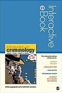 Introduction to Criminology Interactive Ebook (Pamphlet)