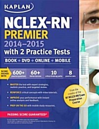 NCLEX-RN Premier 2014-2015 with 2 Practice Tests [With DVD] (Paperback)