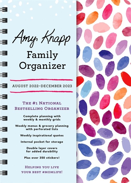 2023 Amy Knapps Family Organizer: August 2022 - December 2023 (Other)