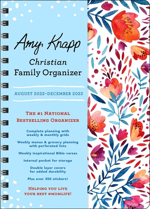 2023 Amy Knapps Christian Family Organizer: August 2022 - December 2023 (Other)