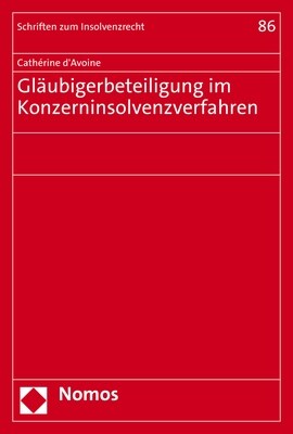 Glaubigerbeteiligung Im Konzerninsolvenzverfahren (Paperback)