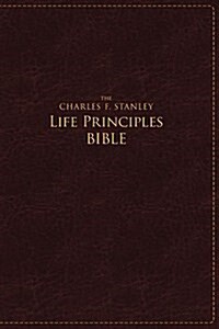 Charles F. Stanley Life Principles Bible-NASB-Large Print (Imitation Leather)