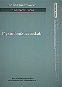 MyStudentSuccessLab Access Code (Pass Code, Student)