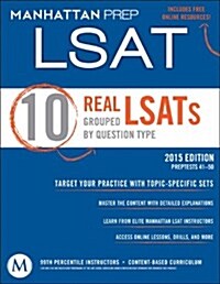 10 Real LSATs Grouped by Question Type: LSAT Practice Book I (Paperback)