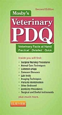 Mosbys Veterinary PDQ (Spiral, 2, Revised)