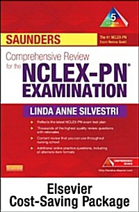 Saunders Comprehensive Review for the Nclex-pn Examination Pageburst E-book on Kno + Evolve Access Retail Access Cards (Pass Code, 5th)
