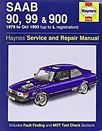 Saab 90, 99 & 900 Petrol (79 - Oct 93) Haynes Repair Manual (Paperback)