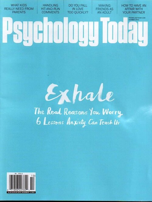 Psychology Today (격월간 미국판): 2021년 10월호