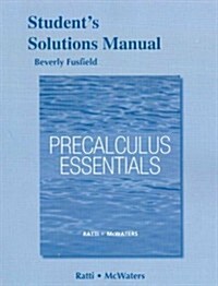 Students Solutions Manual for Precalculus Essentials (Paperback)
