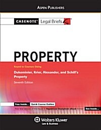 Casenote Legal Briefs: Property Keyed to Dukeminier & Krier, 7th Ed. (Audio CD)