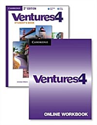 Ventures Level 4 Digital Value Pack (Students Book with Audio CD and Online Workbook) (Package, 2 Rev ed)