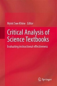 Critical Analysis of Science Textbooks: Evaluating Instructional Effectiveness (Hardcover, 2014)