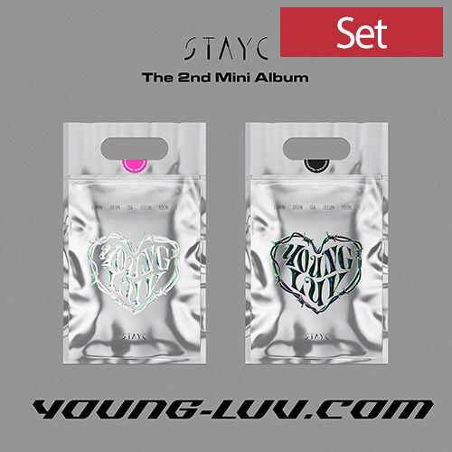 [중고] [SET] 스테이씨 - 미니 2집 YOUNG-LUV.COM [2종 세트]