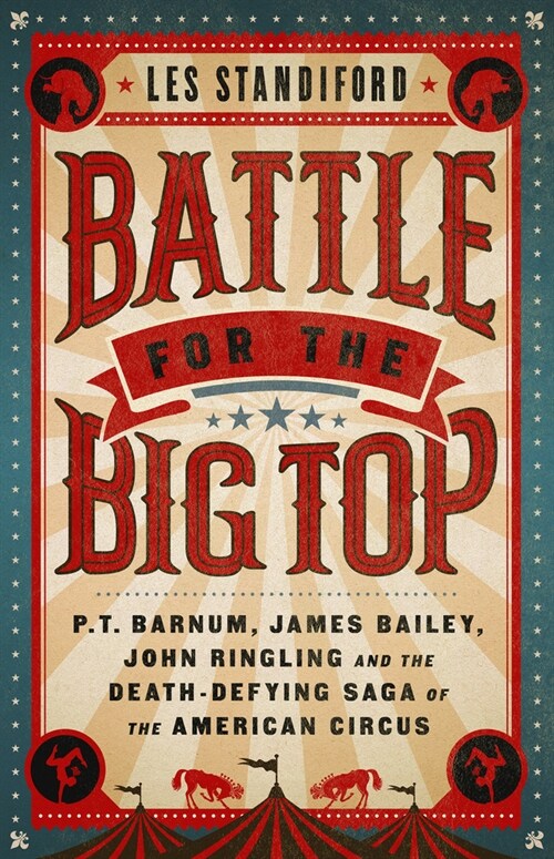 Battle for the Big Top: P. T. Barnum, James Bailey, John Ringling, and the Death-Defying Saga of the American Circus (Paperback)