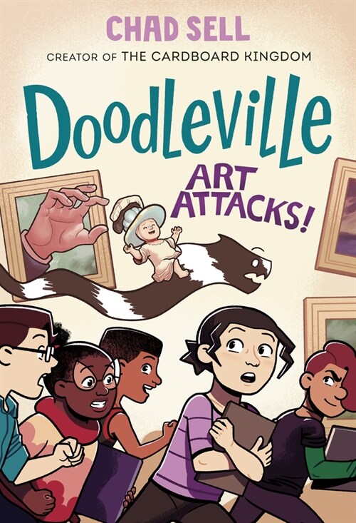 Doodleville #2: Art Attacks!: (A Graphic Novel) (Library Binding)