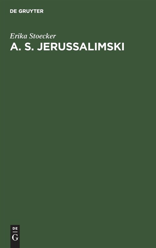 A. S. Jerussalimski: Deutsche Geschichte Im Leben Eines Sowjetischen Historikers Und Kommunisten (Hardcover, Reprint 2021)