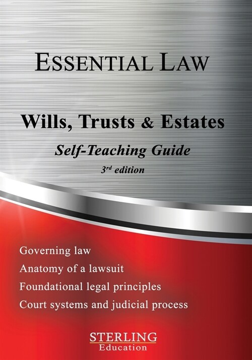 Wills, Trusts & Estates: Essential Law Self-Teaching Guide (Paperback)