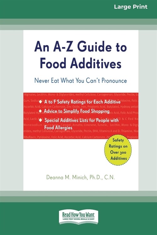 An A-Z Guide to Food Additives (16pt Large Print Edition) (Paperback)