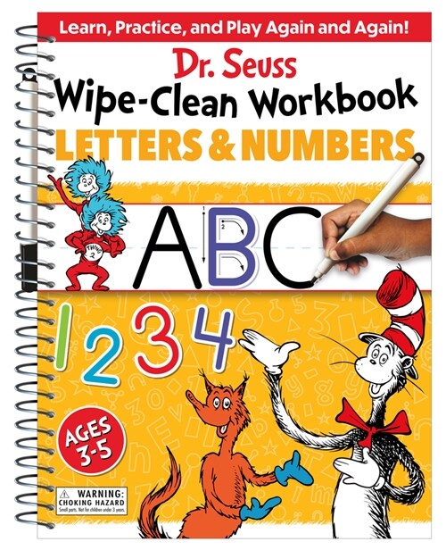 Dr. Seuss Wipe-Clean Workbook: Letters and Numbers: Activity Workbook for Ages 3-5 (Paperback)