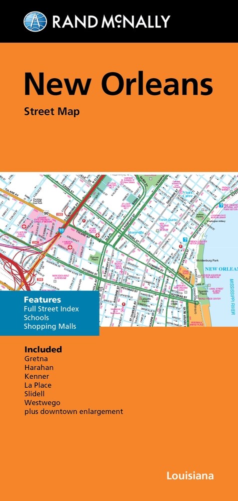 Rand McNally Folded Map: New Orleans Street Map (Folded)