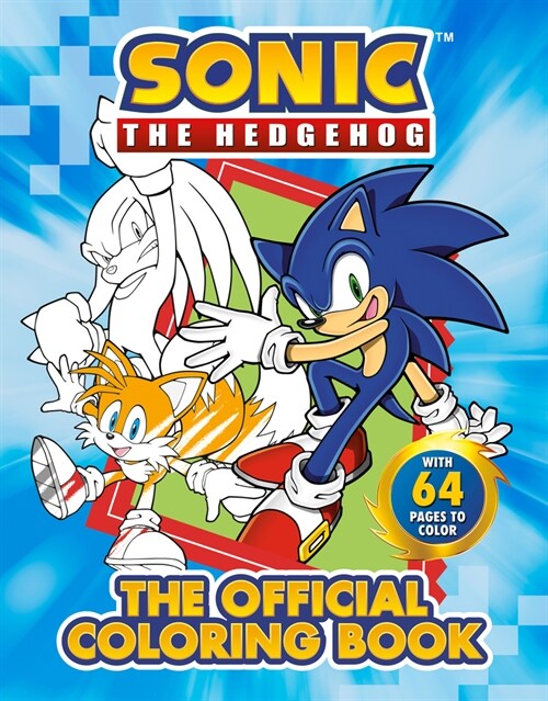 Sonic the Hedgehog: The Official Coloring Book (Paperback)